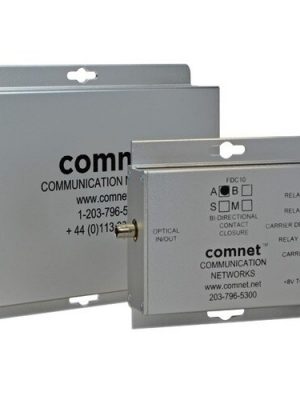 BI-DIRECTIONAL CONTACT CLOSURE TRANSCEIVER SM 1 FIBER