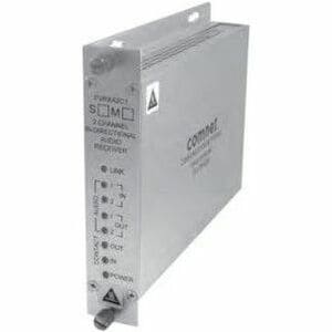 2CH BI-DIR DIGITAL AUDIO CONTACT RVER 24BIT MM 1 FIBER