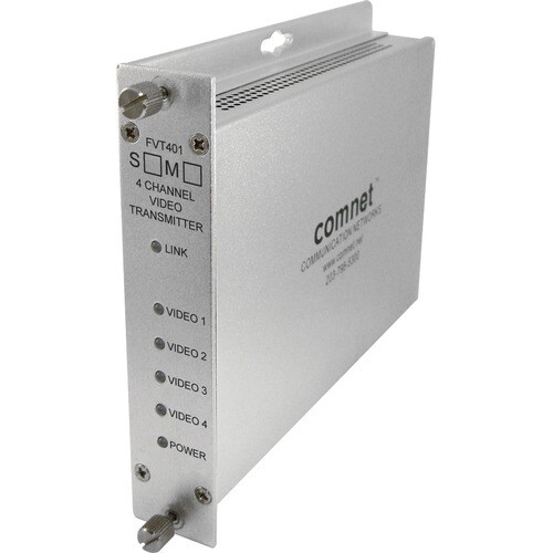 4CH DIGITAL ENCODED VIDEO TRANSMITTER MM 1 FIBER