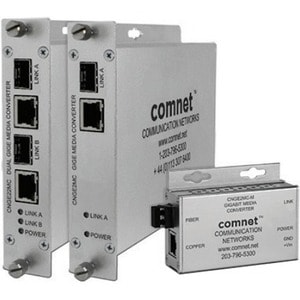 DUAL 1000MBPS MEDIA CONVERTER .