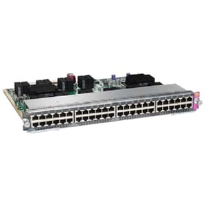48PORT UPOE 10/100/1000 MODULE RJ45 FOR CATALYST 4500E