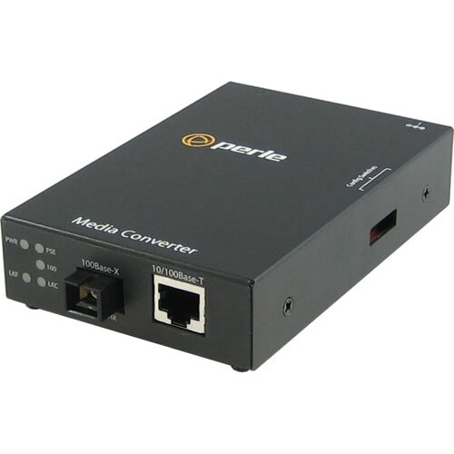 S-110PP-S1SC40D POE+ MEDIA CVTR 10/100BASETX-100BASEBXD SM 2SC 40KM