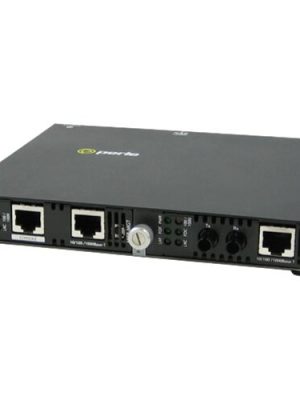SMI-1110-M2ST2 MEDIA CVTR 10/100/1000BASET-1000BLX MM 2ST 2KM
