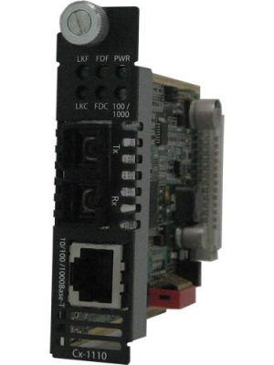 CM-1110-M2SC2 MEDIA CVTR 10/100/1000BASET-1000BLX MM 2SC 2KM