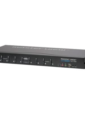 8PORT 1CONSOLE USB VGA DVI CS1768 KVM SWITCH W/ AUDIO