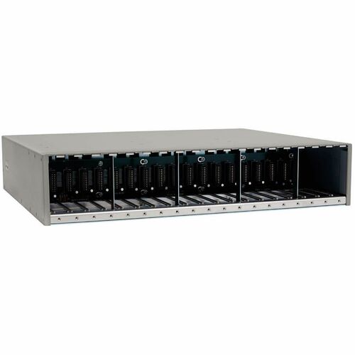 Omnitron Systems ICONVERTER 19MODULE CHASSIS NO POWER SUPPLY FIBER ENET 2U 8200-0