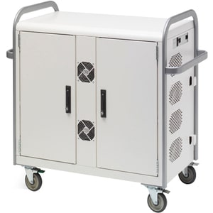 LAPTOP STORAGE CART 32 UNITS NTWK READY MNGD W/PWR CUST PAYS FRT