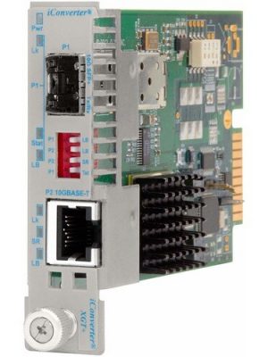 10GBASE-T 10 GIGABIT ETHERNET ICONVERTER XGT+ SFP+ RJ45 FIBER