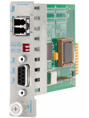 ICONVERTER RS422/485 DB9 TO LC/SM FIBER MODULE 1310NM/60KM