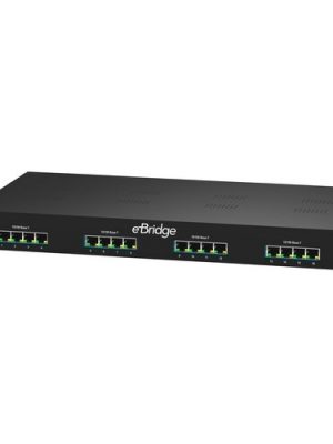 16 OUTPUT ENET/COAX RCVR USE WITH EBRIDGE1CT