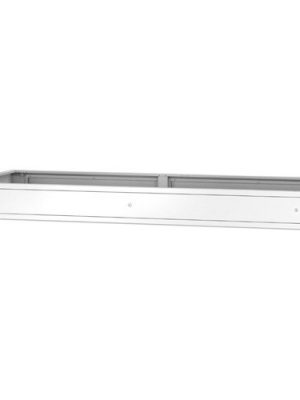 UNIFLAIR SUB BASE PLENUM 200MM 8 FRAME SIZE 4 SE WHITE
