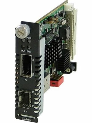 CM-10G-XTS 10G SFP+ XFP 10GIGABIT SLOTS MEDIA CONVERTER
