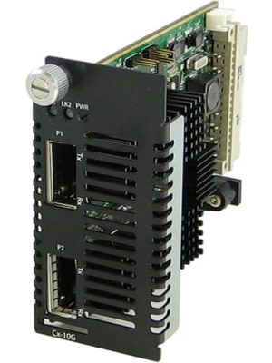 CM-10G-XTXH 10G XFP SLOTS HI POWER MEDIA CONVERTER