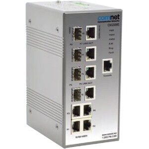 8PORT 1000MBPS MANAGED SWITCH 4 TX/FX SFPCOMBO 4 COPPER INCL PS