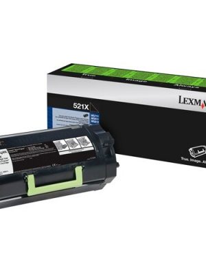 52X BLACK TONER CARTRIDGE FOR DENALI MS71X/MS81X EXTRA HIGH RETRN