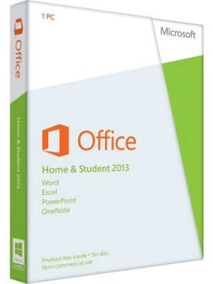 MICROSOFT OFFICE 2013 HOME STUDENT 32/64-BIT OFFICE TOOL
