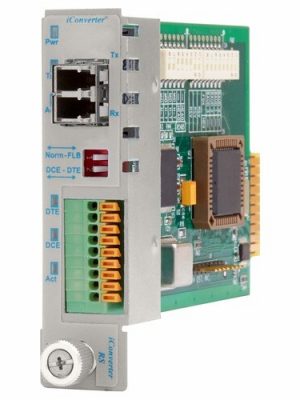 ICONVERTER RS422/485 TERMINAL LC/SM FIBER 1310NM/60KM MODULE