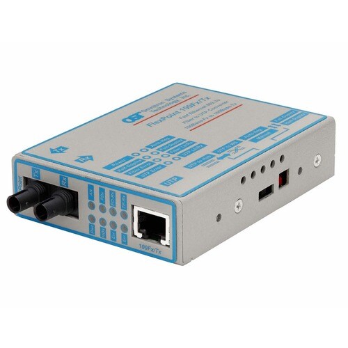 100 BASE-T / 100BASE-F WIDE TMP FLEXPOINT 100FX/TX ST MM 1310 2KM