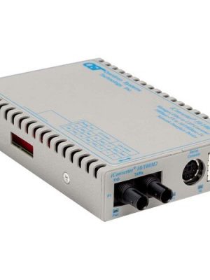 ICONV 10/100M2 10/100T TO 100FX ST/SM 1310NM/60KM TABLE TOP AC MGMT
