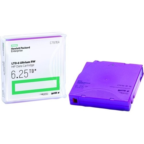 20PK LTO6 ULTRIUM NON CUSTOM LABEL PL=7A