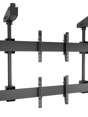 FUSION MICRO-ADJUSTABLE LARGE CEILING MOUNTED BLACK 42-50IN