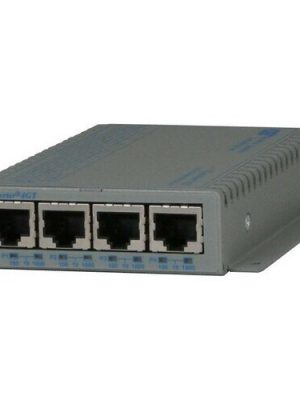 10/100/1000 BASE-T 4PORT SWITCHICONVERTER 4GT ETHERNET VLAN WIDE