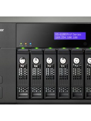 6BAY NVR 16CH IP SURVEILLANCE INTEL D CORE 2.6GHZ 4GB RAM SATA3