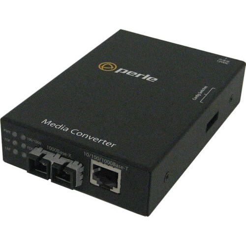 S-1110-S2SC10-XT 10/100/1000 BASE-T RJ45 10KM SM 2SC STDALN