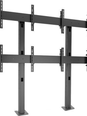 TAA FUSION 2X2 MICRO-ADJ BOLT-DOWN FREESTND VIDEO WALL CUST