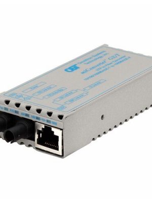 MICONVERTER GX/T 10/100/1000BT RJ45-1000BSX ST/MM 850/220/550M AC