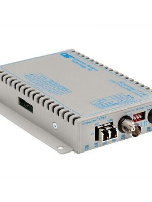 ICONVERTER T3/E3 UNIV AC WIDECOAX-LC/SM 1310NM/30KM WALL MOUNT