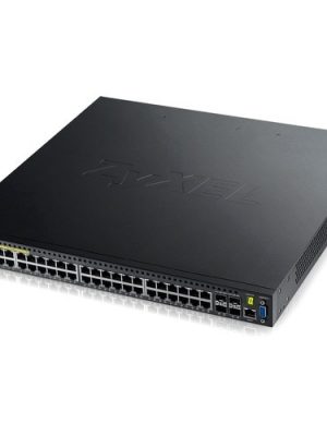 48PORT L2+ POE WEB MNG 4X10GBE SWITCH W/ UPLINK FLEXIBILITY