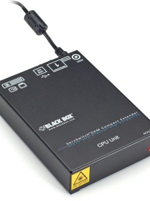 KVM TRANSMITTER DVI-D 2X USB HI D SM FIBER
