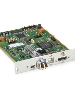 KVM TRANSMITTER HDMI USB HID SM FIBER MODULAR EXTENDER CARD