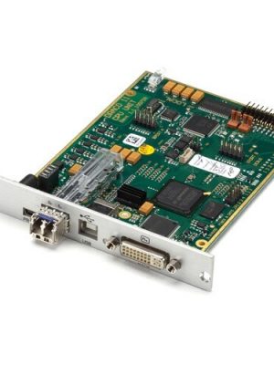 KVM TRANSMITTER DVI-D USB HID S M FIBER MODULAR EXT CARD