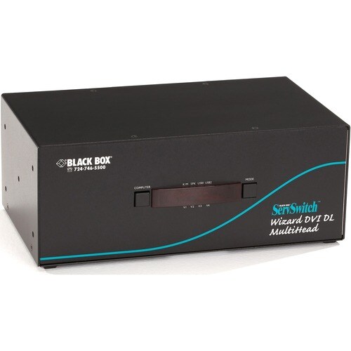 4PT 2HD KVM SWITCH DVID EAD/LINK DVID USB 2.0 TRUE EMUL