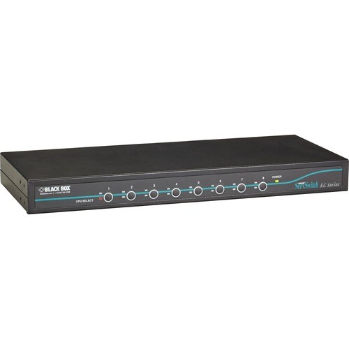 KVM SWITCH 8-PORT DVI PS/2 OR U SB SERVERS & USB CONSOLES