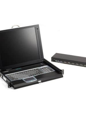 17IN LCD DWR 8PORT KVM WITH VGA USB KVM SWITCH
