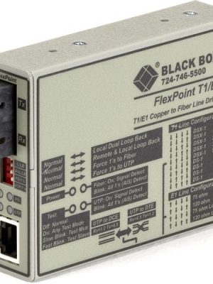 MEDIA CONVERTER T1/E1 SINGLE MO DE 1300NM 28KM SC