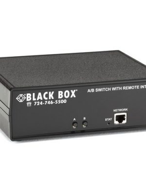 CAT6 A/B SWITCH LATCHING RJ45 C ONTROLLED RS232 DRY CONTACT