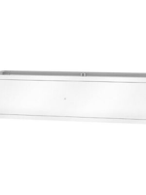 UNIFLAIR SUB BASE PLENUM 500MM 20 NO GRILLE FRAME SIZE 3 SE WHITE