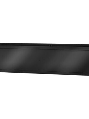 UNIFLAIR SUB BASE PLENUM 500MM 20 NO GRILLE SIZE 3 RAVEN BLACK