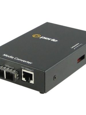 S-110PP-M1SC2U MEDIA CONVERTER POE+ 10/100 MM BIDI 1310/1550NM 2K