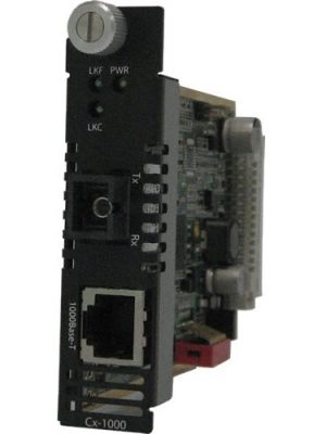 C-1000-M1SC05D MEDIA CONVERTER GIGABIT MM BIDI 1550/1310NM5K