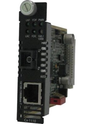 C-1110-M1SC05U MEDIA CONVERTER 100/1000 MM BIDI 1310/15505K