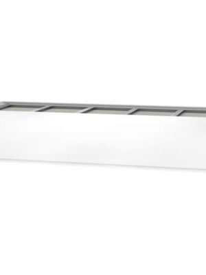 UNIFLAIR MERV 13 BAG FILTER PLENUM FRAME SIZE 8 SCHNEIDER WHITE