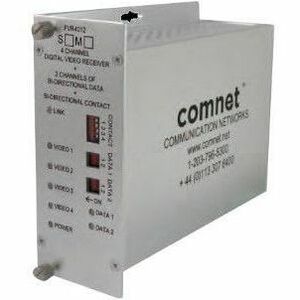 4CH DIGITAL ENCODED VIDEO TRANSMIT+2 BI-DIRECTIONAL DATA SM