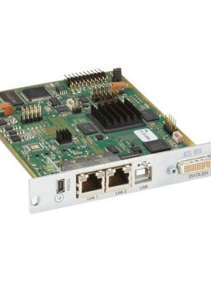KVM TRANSMITTER DUAL LINK DVI-D USB HID 2X CATX MODULAR EXT CARD