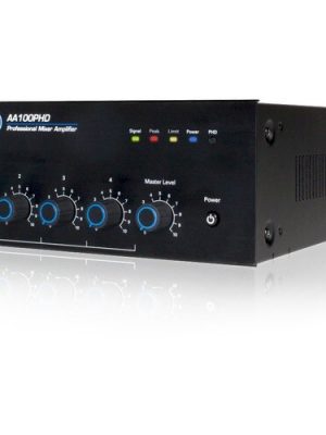 4INPUT 100W 25V/70V/4 MIXER AMPLIFIER WITH PHD AUTOMATIC