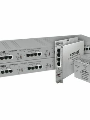16-CHANNEL ETHERNET OVER UTP WITH PASS-THROUGH POE